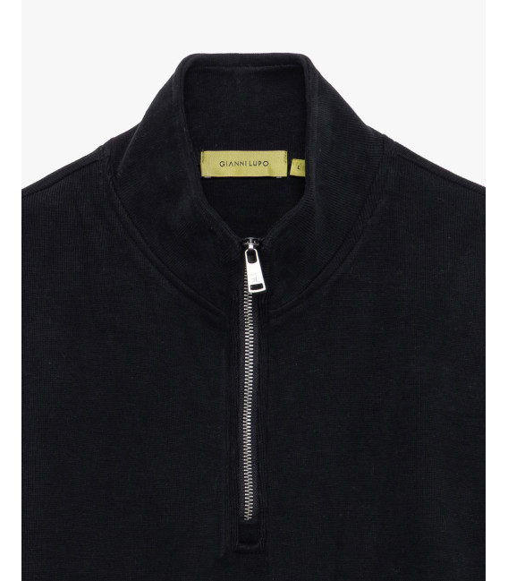 Half-zip sweatshirt