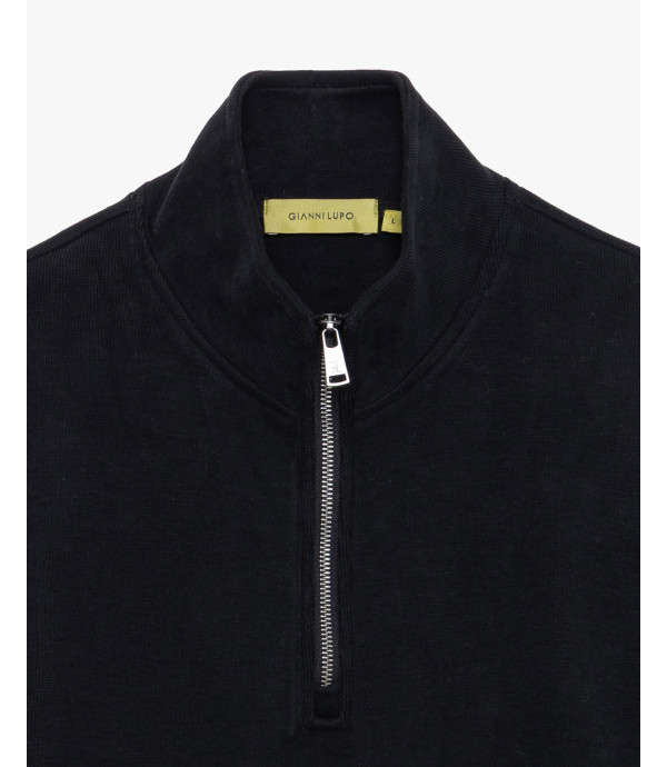 Half-zip sweatshirt