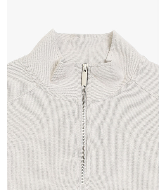 Half-zip sweatshirt