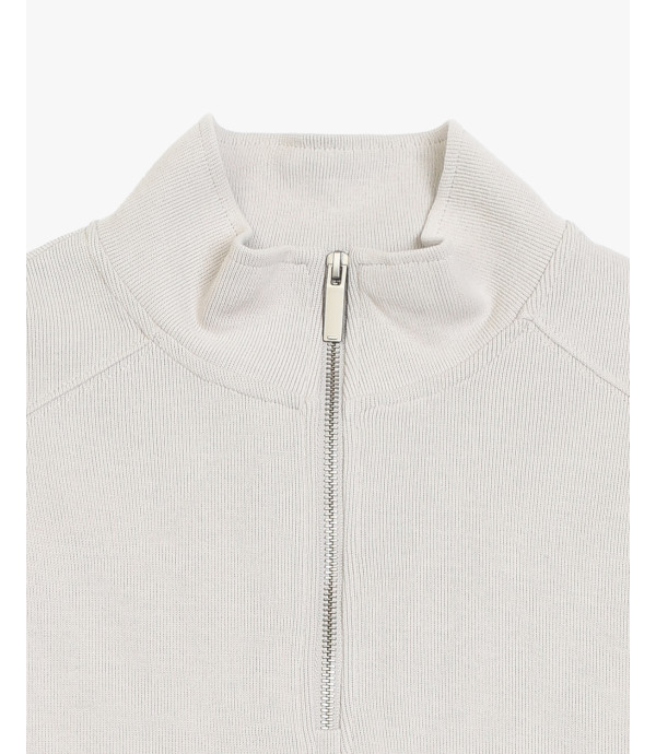 Half-zip sweatshirt