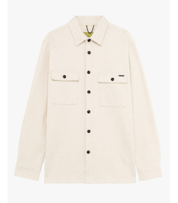 Twill overshirt