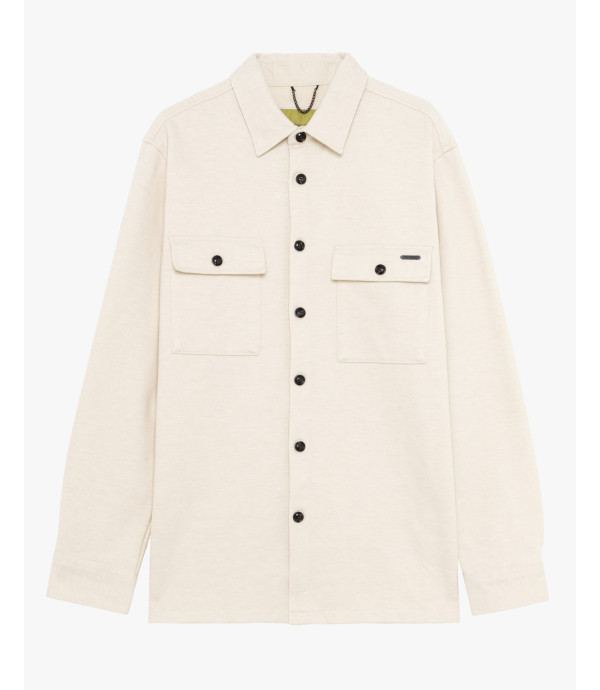 Twill overshirt