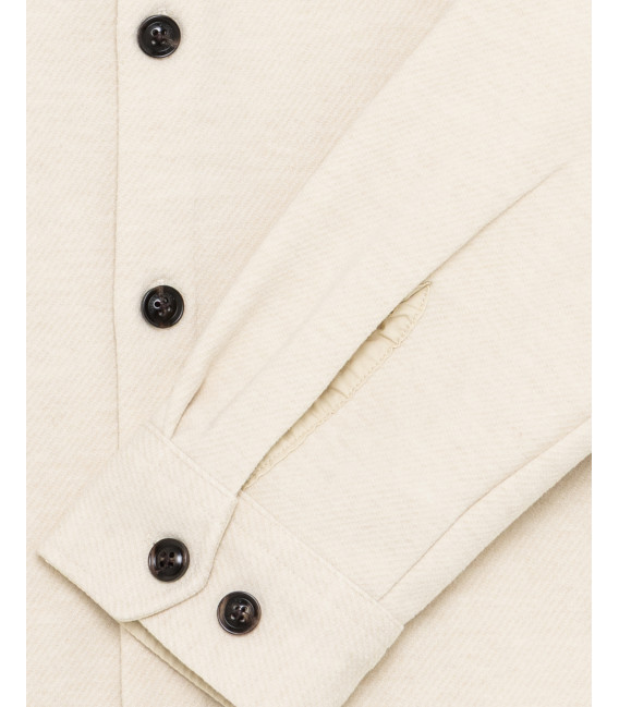 Twill overshirt