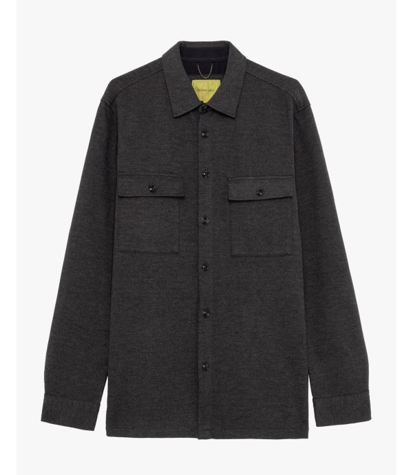 Twill overshirt