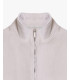 High-neck full-zip sweatshirt