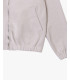 High-neck full-zip sweatshirt