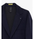 Single-breasted blazer in textured fabric