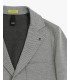 Single-breasted blazer in textured fabric