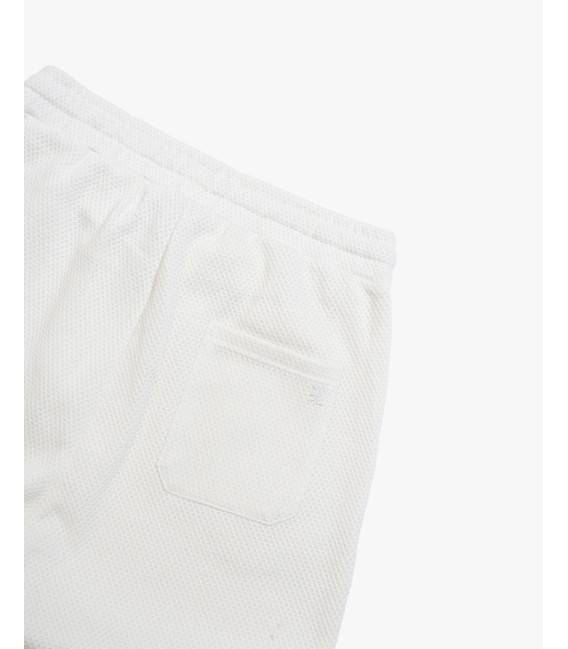 Jogger in tessuto texturizzato