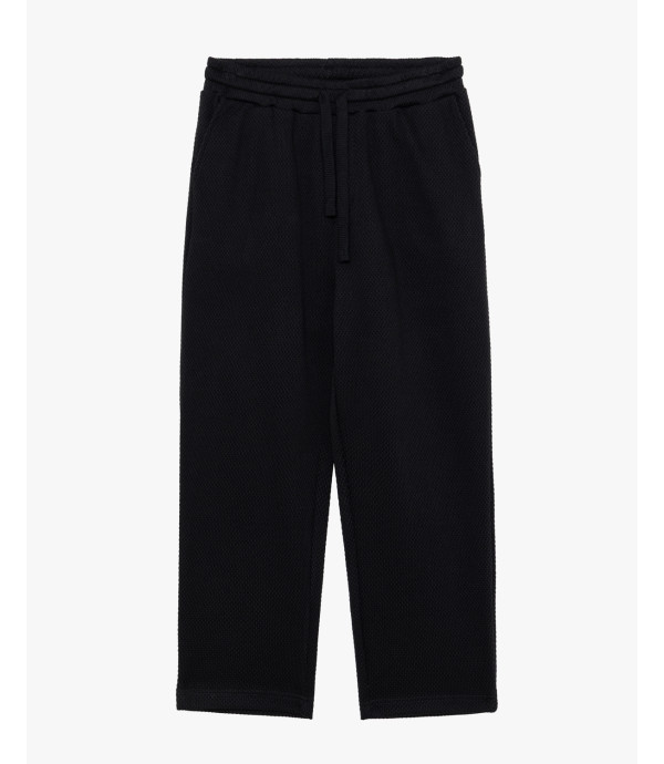 Jogger in tessuto texturizzato