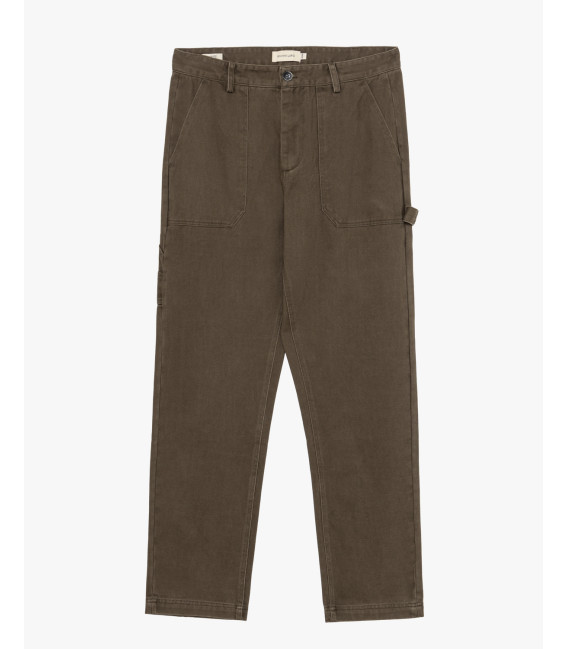 Pantalone workwear in twill di cotone