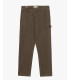 Pantalone workwear in twill di cotone