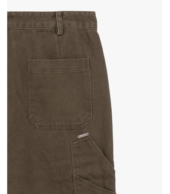 Pantalone workwear in twill di cotone