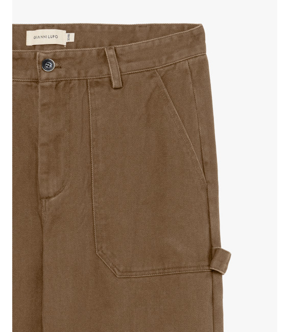 Pantalone workwear in twill di cotone