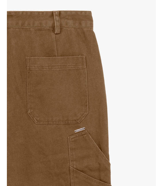 Pantalone workwear in twill di cotone