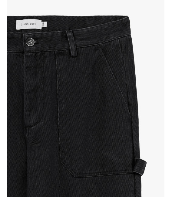 Pantalone workwear in twill di cotone