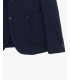 Single-breasted blazer in textured fabric