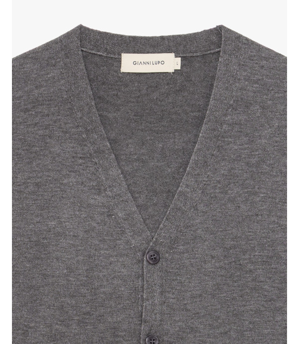 Knit cardigan