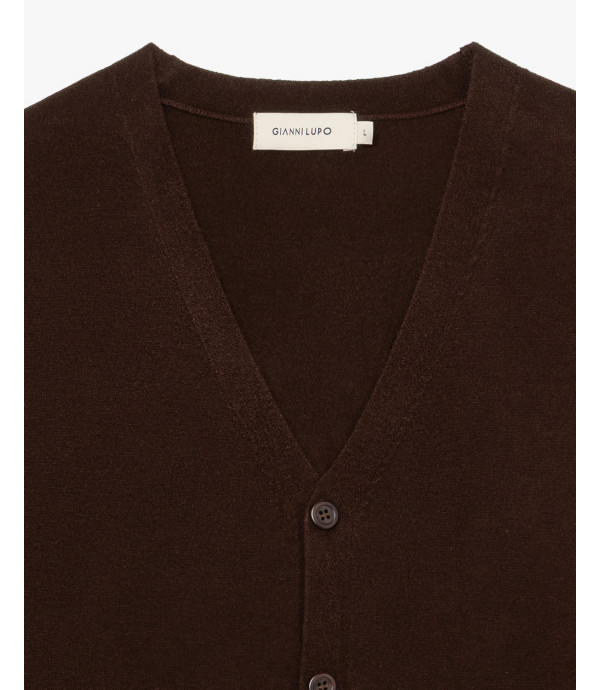 Knit cardigan