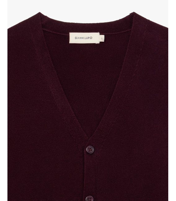 Knit cardigan