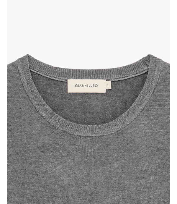 Maglia girocollo soft touch essential