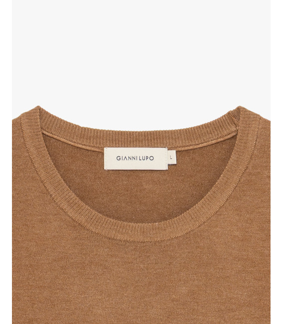 Maglia girocollo soft touch essential