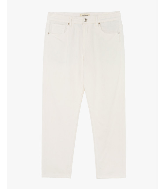 COOPER carrot fit trousers in cord