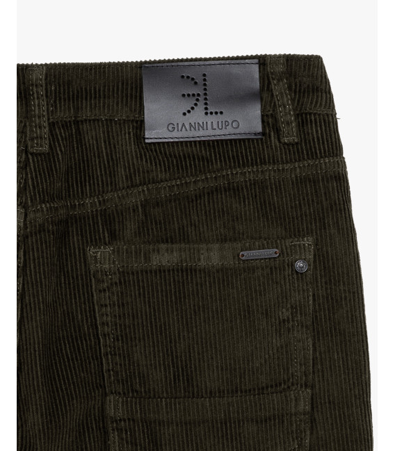 COOPER carrot fit trousers in cord