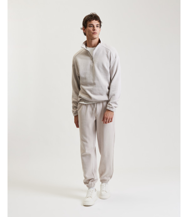 Half-zip sweatshirt