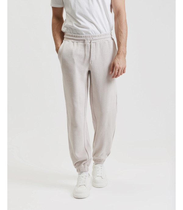 Jogger oversize in maglia