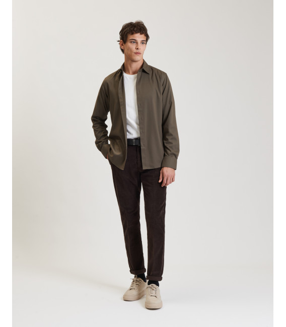Elegant shirt in modal blend