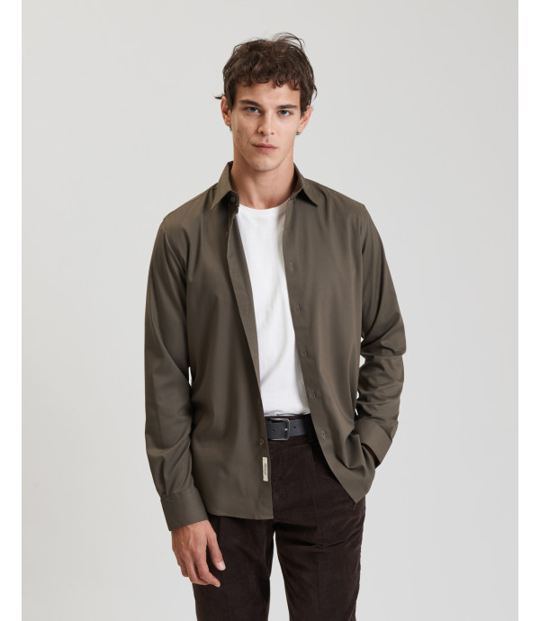 Elegant shirt in modal blend