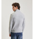 Knitted cardigan with zip