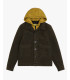 Jacket with detachable vest and hood