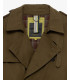 Double breasted trench coat