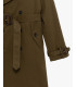 Double breasted trench coat
