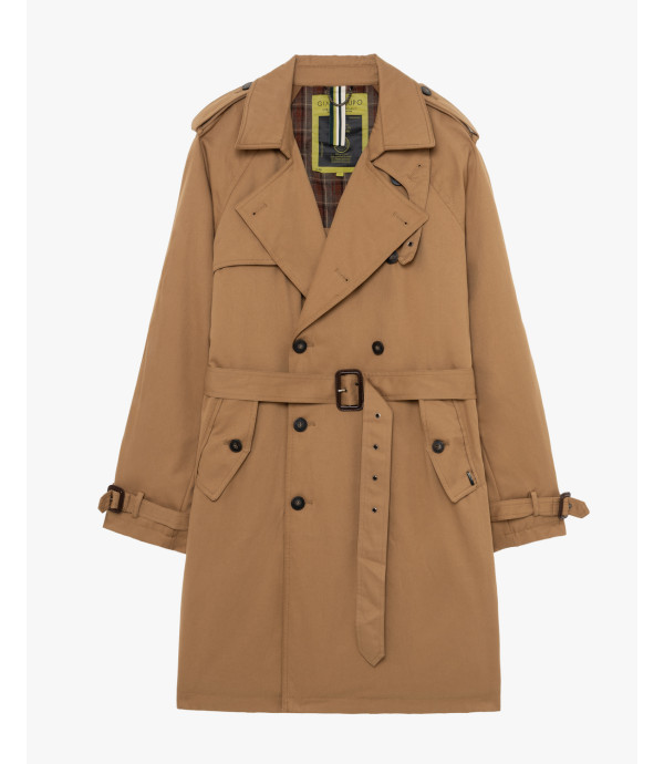 Double breasted trench coat