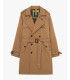 Double breasted trench coat