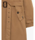 Double breasted trench coat