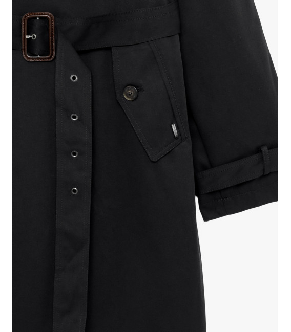 Double breasted trench coat