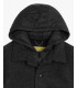 Jacket with detachable vest and hood