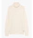 Chenille turtleneck sweater