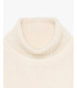 Chenille turtleneck sweater