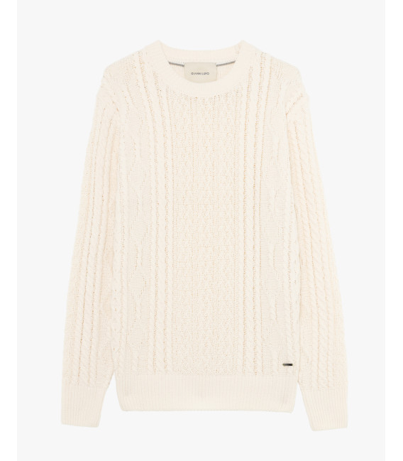 Maglione girocollo in ciniglia