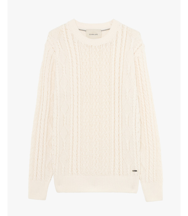 Maglione girocollo in ciniglia