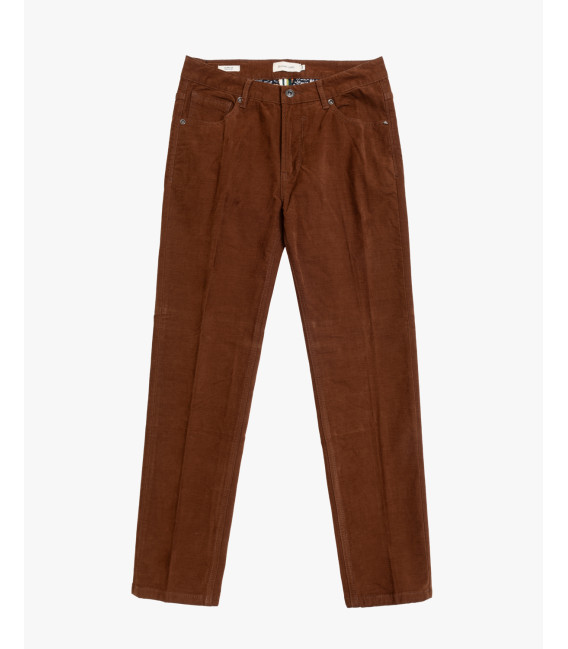 BRUCE regular slim trousers in corduroy