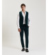 Cord slim fit trousers