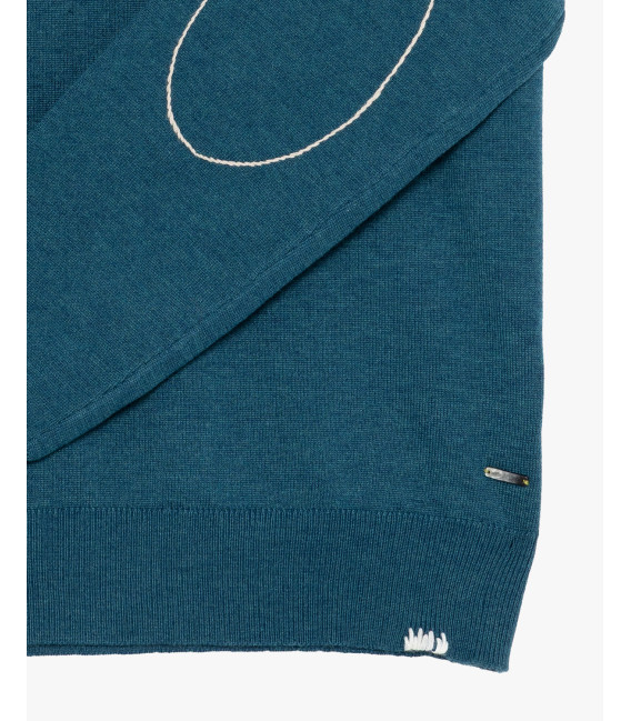 Maglione girocollo in misto lana