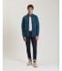 Wool-blend knitted cardigan