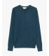 Maglia girocollo a trecce